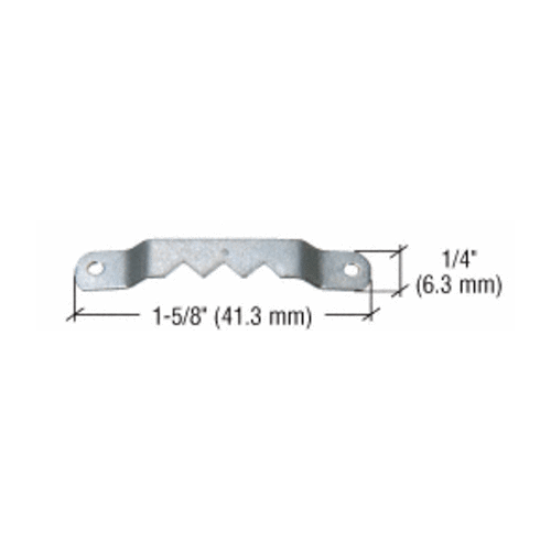 CRL STH3 Steel Sawtooth Hanger with Three Notches and Nails