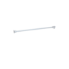 CRL SUP06BN Brushed Nickel Frameless Shower Door Fixed Panel Wall-To-Glass Support Bar for 1/4" to 5/16" Thick Glass