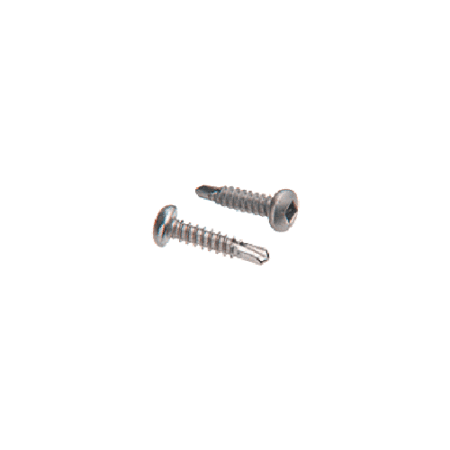 CRL TEK1 #8 x 3/4" Pan Head Square Insert Tek Screw