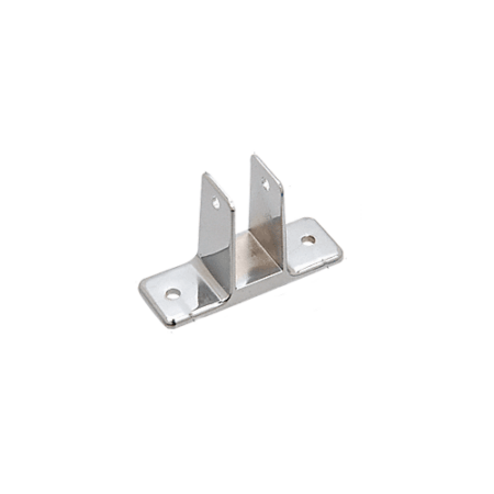 CRL TP723 Chrome 1-9/32" Two Ear Partition Bracket