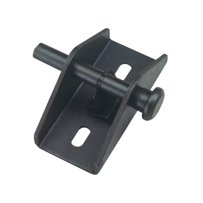 CRL S4029B Black "Push-Pull" Door and Window Lock - Bulk - pack of 10