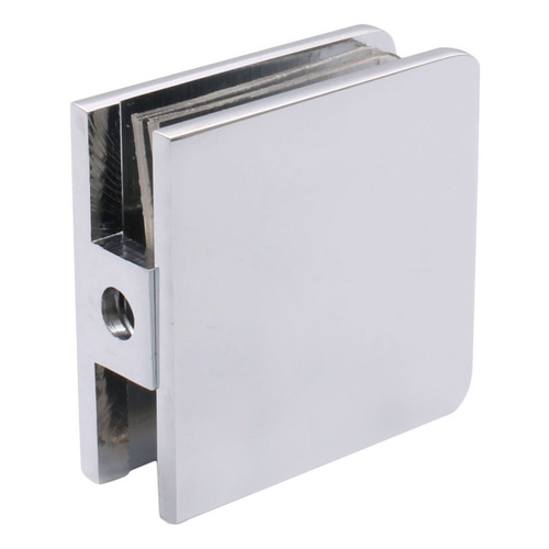 CRL UC77BN Brushed Nickel Traditional Style Fixed Panel U-Clamp