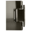 CRL V1E074ABC0 Antique Brushed Copper Vienna 074 Series Short Back Plate Wall Mount Hinge