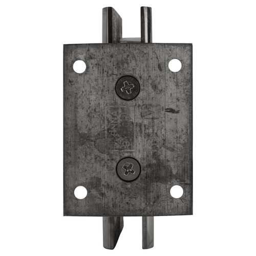 CRL V1E074ABC0 Antique Brushed Copper Vienna 074 Series Short Back Plate Wall Mount Hinge