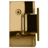 CRL V1E074ABC0 Antique Brushed Copper Vienna 074 Series Short Back Plate Wall Mount Hinge