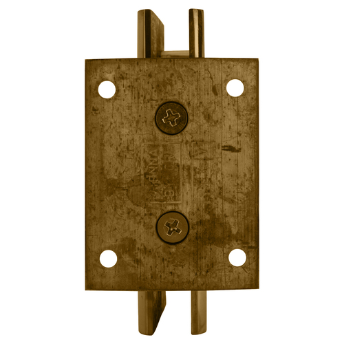 CRL V1E074ABC0 Antique Brushed Copper Vienna 074 Series Short Back Plate Wall Mount Hinge