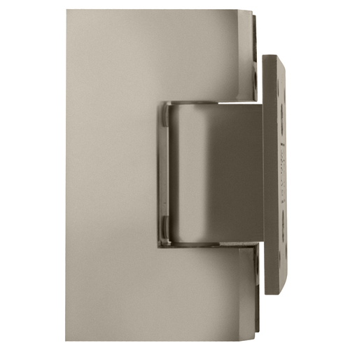 CRL V1E074ABC0 Antique Brushed Copper Vienna 074 Series Short Back Plate Wall Mount Hinge