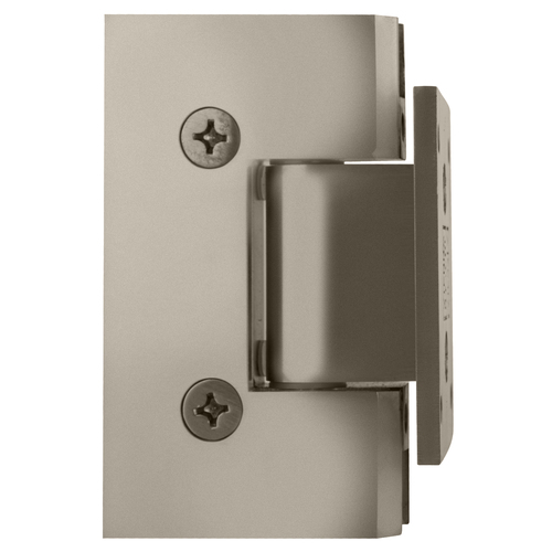 CRL V1E074ABC0 Antique Brushed Copper Vienna 074 Series Short Back Plate Wall Mount Hinge