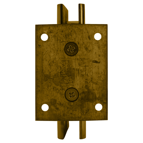 CRL V1E074ABC0 Antique Brushed Copper Vienna 074 Series Short Back Plate Wall Mount Hinge