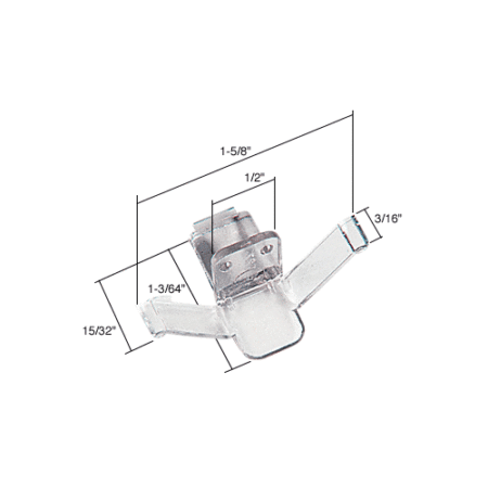 CRL V527-XCP100 Window Screen Retainer Clip #527 - pack of 100