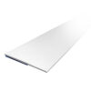 TrimQuick VG175W White 1-3/4" Flat Vinyl Trim - 144" Stock Length