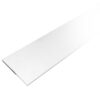 TrimQuick VG175W White 1-3/4" Flat Vinyl Trim - 144" Stock Length