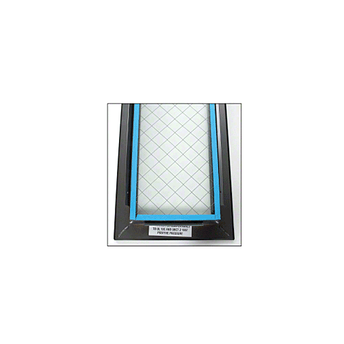 CRL VLFEZ6X27WS 6" x 27" Door Vision Lite with Wire Glass