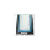 CRL VLFEZ6X27WS 6" x 27" Door Vision Lite with Wire Glass