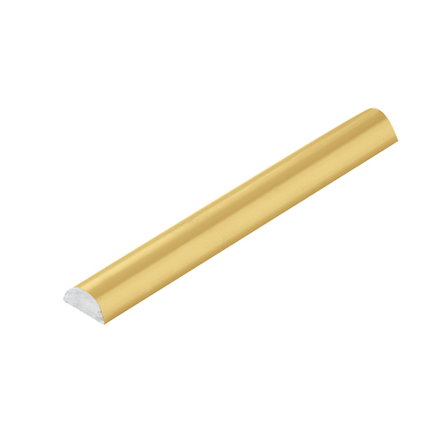 CRL WBSB-XCP10 Satin Brass Half-Round Shower Threshold 2m - 78" Stock Length - pack of 10