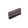 CRL WS377DV72 72" Extruded Dark Bronze Anodized and Nylon Brush Door 5/8" Bristle Weatherstrip