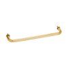 CRL WTB24GP Gold Plated 24" Wall Mounted Towel Bar