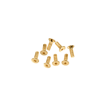 CRL ZCS5X15BR Brass Z-Clamp Screws - pack of 8