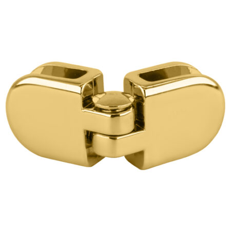 CRL ZLC12BR Brass Z-Line Mini Hinge