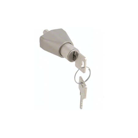 CRL 0911SCKA Satin Chrome Keyed Alike Sliding Door Lock