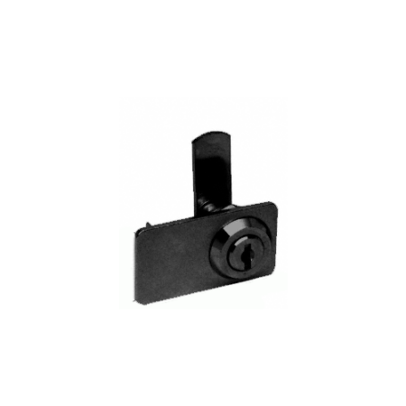 CRL 0916BC Black Chrome Randomly Keyed Double Door Cam Lock