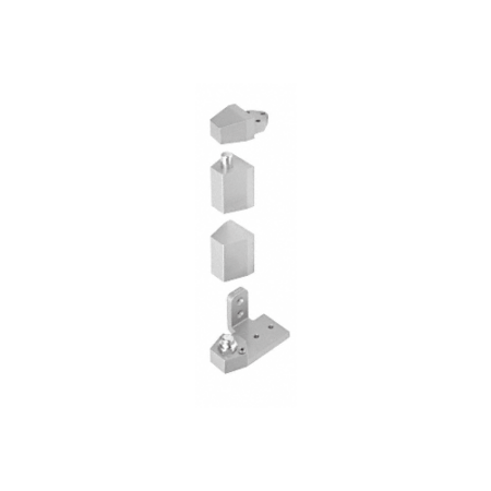 CRL 0P31RHA Aluminum Offset Right Hand Pivot Set with 1/8" Recess