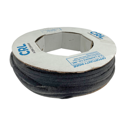 CRL A11535C-CCP4 Storefront Door Pile Weatherstrip .350 Pile Height; .350 Backing Width - 4 inch Sample