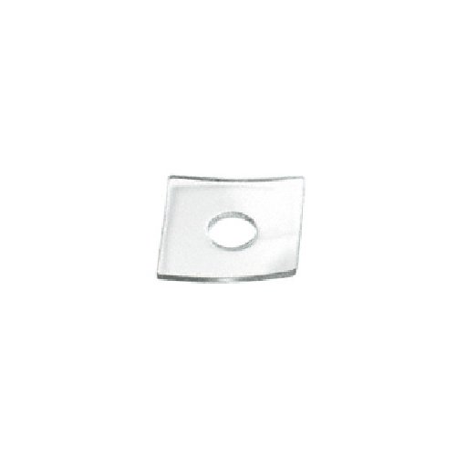 CRL HW061 Clear 3/4" Square Washer