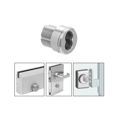 CRL 1CHSA Satin Anodized Mortise Housing for 7-Pin Small Format Interchangeable Cores (SFIC)