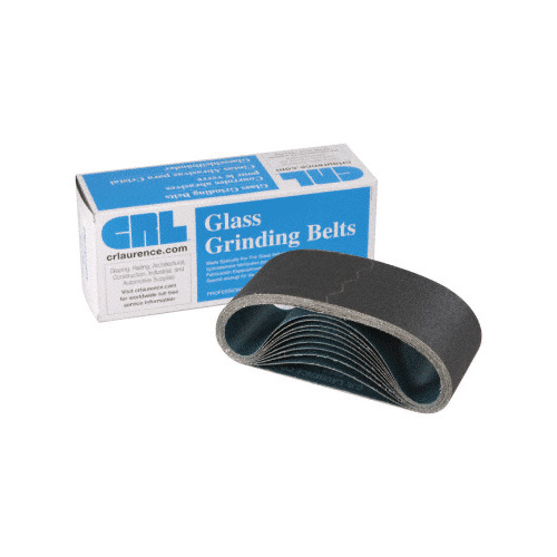 CRL CRL4X24C0RK 4" x 24" Cork Polishing Belts for Portable Sanders - 5/Bx