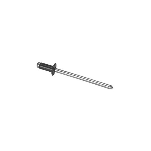 CRL ABA42WPK White 1/8" Diameter, 1/16" to 1/8" Grip Range Aluminum Mandrel and Rivet - pack of 1000