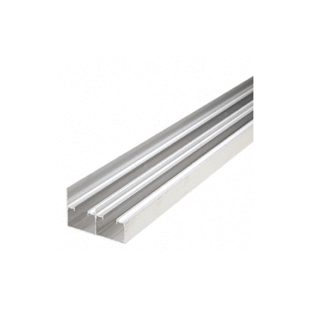 CRL 134F144 Aluminum 144" Bi-Passing Door Track