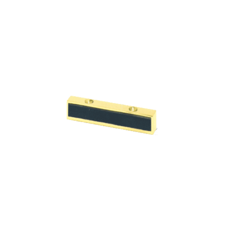 CRL 1NT307BR Brass Header Mounted Single Door Stop