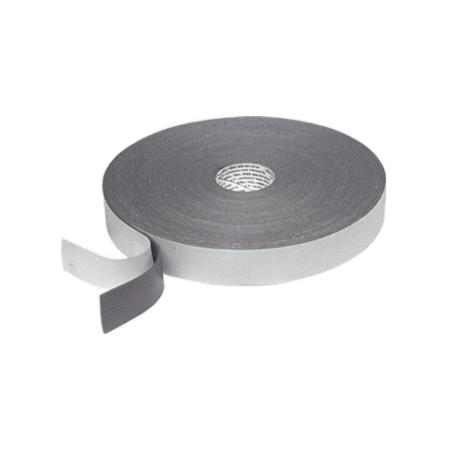 CRL 74418X2GRY Gray 1/8" x 2" Single Sided Foam Glazing Tape