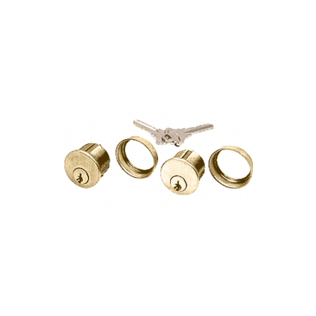 CRL AMR205CCBR Brass AMR Series Double Keyed Cylinders