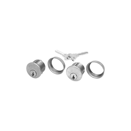 CRL AMR205CCPS Polished Stainless AMR Series Double Keyed Cylinders