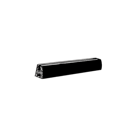 CRL AV440 Glass and Acrylic Setting Rubber Channel for 1/8" Material - 17/64" Base Width