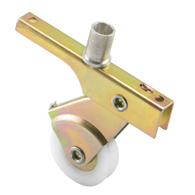 CRL B701 1" Nylon Center Groove Sliding Screen Door Roller With Top Adjustment Screw for Bay-Mill Doors