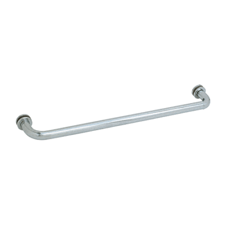 CRL BM27BSC Brushed Satin Chrome 27" BM Series Tubular Single-Sided Towel Bar