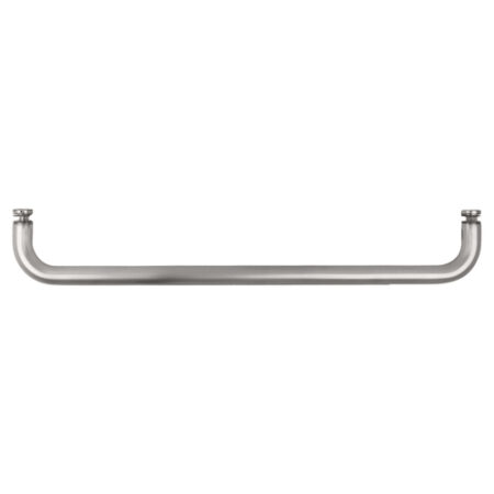 CRL BMNW20SC Satin Chrome 20" BM Series Single-Sided Towel Bar Without Metal Washers