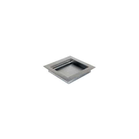 CRL BRT116 Brushed Stainless Non-Ricochet Level 1 Bullet Resistant 16" W x 11" D x 1-3/4" H Drop-In Deal Tray