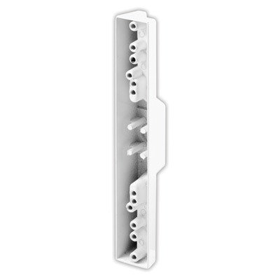 CRL C1113 White Aluminum Outside Pull 3-15/16" and 4-15/16" Screw Holes