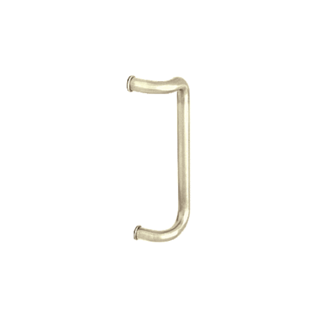 CRL CD10BR Polished Brass 10" Single Offset Door Pull