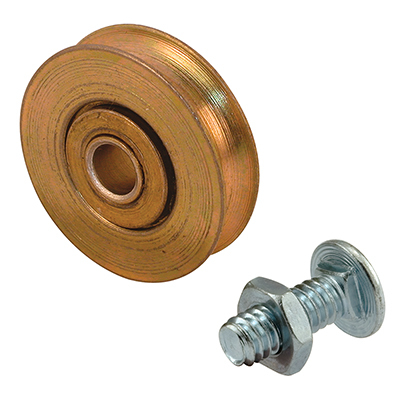 CRL D1502B 1-1/4" Diameter Steel Ball Bearing Replacement Roller 5/16" Wide Bulk - pack of 30