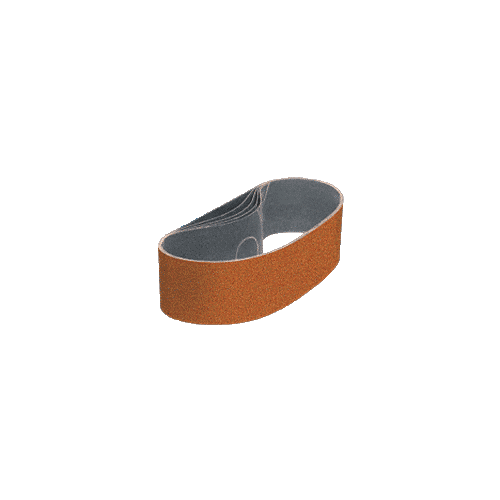 CRL CRL3X18C0RK 3" x 18" Cork Polishing Belt for Portable Sanders - 5/Bx