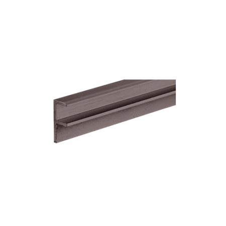 Brixwell D3106DU-CCP84 Duranodic Bronze Aluminum Showcase 'F' Extrusion  84" Stock Length