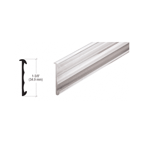CRL D5001 Satin Anodized Price Tag Molding Extrusion 144" Stock Length