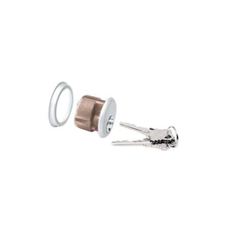 Schlage DL2170SCKAA Aluminum Single Mortise Cylinder with 'C' Keyway and Keyed Alike