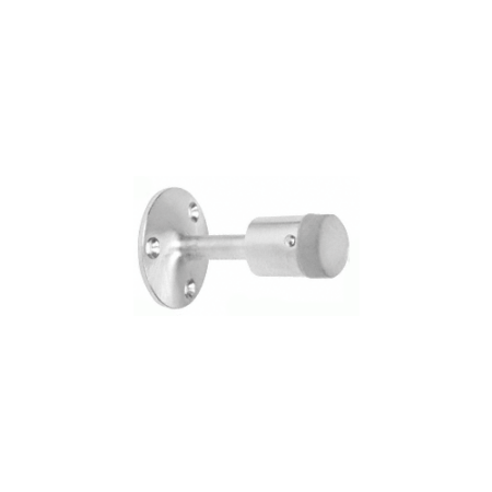 CRL DL2532A Satin Chrome Wall Mounted Heavy-Duty Door Stop