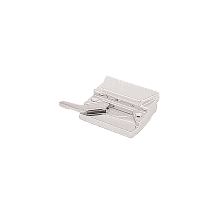 CRL EP23047 White Left Hand Casement Window Lock with 2-3/8" Screw Holes